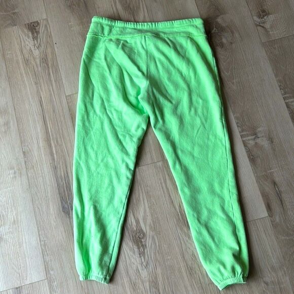 Calvin Klein Neon Green Jogger Sweatpants Size 0X, Quick Dry - Picture 3 of 4